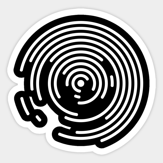 Fingerprint Sticker by ganola